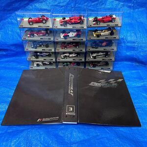 デアゴスティーニ 1/43 F1 マシンコレクション 冊子 ミニカーダイキャスト DeAGOSTINI 隔週刊 formula1 Machine collection vol.31〜45 ③