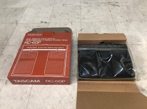 新品未開封 TASCAM Dual Remote Foot Switch RC-60P●F052T959