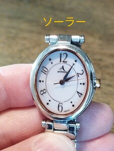 AF40　ザクロックハウス・アンセシス　ソーラー時計　稼働品