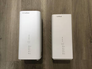 Softbank Air ターミナル4 B610h-70a と Softbank Air ターミナル2 B610s-76a