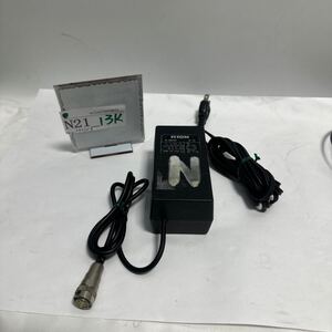 「N21_13K」RION LR-04 電源アダプタ　DC 22V 35mA 動作品