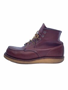 RED WING◆6 Classic Moc/UK7.5/BRW/レザー/9106/ソール減り有