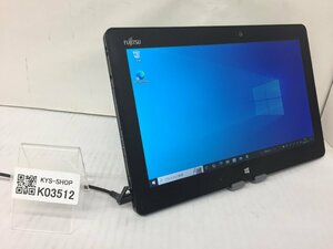 ジャンク/FUJITSU ARROWS Tab Q665/M FARQ07001/Core M-5Y10c 0.80GHz/128GB/4GB/11.6インチ/Windows10 Pro/高解像度/第5世代/AC欠品