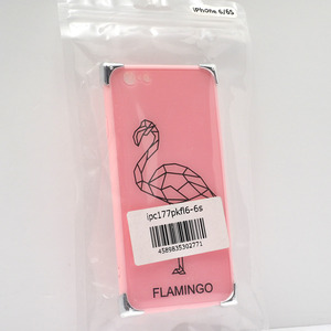 Apple iPhone 6s , iPhone 6 用 TPU ケース ピンク FLAMINGO フラミンゴ 未使用 iPhone6sケース、iPhone6ケース