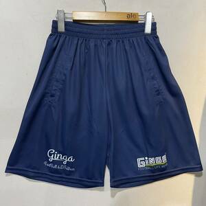 メール便可能! GiNGA (ジンガ) プラクティス パンツ (M) NAVY | futsal soccer フットサル サッカー プラパン オリジナル ネイビー