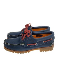 Timberland◆デッキシューズ/UK9/NVY/レザー/9753B