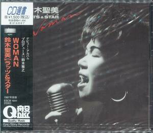 ♪新品未開封♪消費税不要♪ 鈴木聖美 with ラッツ&スター - WOMAN [ESCB 1641] シンデレラ・リバティ / ロンリー・チャップリン / TAXI