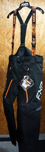 ★2025最新モデル★ FXR / MISSION FX PANT / BLACK ORANGE / M