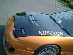 ☆180SX RPS13 エアロボンネットタイプ１☆MISSION 