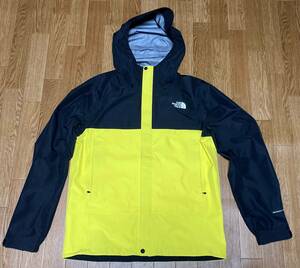 THE NORTH FACE ザノースフェイス　FL ドリズルジャケット　NP12014　Lサイズ　イエロー×ブラック