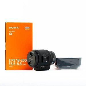 SONY ソニー E PZ 18-200mm F3.5-6.3 OSS SELP18200 α Eマウント 高倍率 ズーム レンズ 電動 箱付 #37231