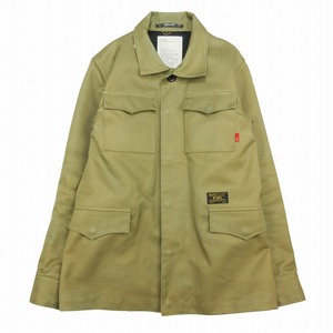 11SS ダブルタップス WTAPS WHO DARES WINS M-65 JACKET.COTTON.BURBERRY ミリタリー フィールド ジャケット コットン ツイル