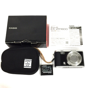 CASIO EXILIM EX-ZR1800 4.5-81.0mm 1:3.5-5.9 コンパクトデジタルカメラ QD061-26