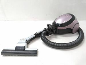 ◆ 動作品 日立 HITACHI パワーブラシ搭載 紙パック式クリーナー 掃除機 かるパック CV-PU20 ピンク系 2012年製 1001-305E @140 ◆