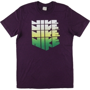 古着 ナイキ NIKE ロゴプリントTシャツ メンズL /eaa452814 【SS2409_30%】