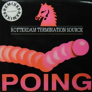 $ ROTTERDAM TERMINATION SOURCE / POING REMIXES (ROT 006) Rotterdam Records Y49 レコード盤 反り