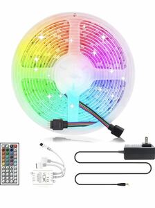 RGB テープライト, 5M ストリップライト, 12V LEDテープ,調光調色