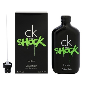 カルバンクライン ck one シーケー ワン ショック フォーヒム EDT・SP 200ml CK ONE SHOCK FOR HIM CALVIN KLEIN 新品 未使用