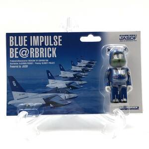 11605-4【中古品】ベアブリック ブルーインパルス 1番機 BLUE IMPULSE 100% BE@RBRICK JASDF 航空自衛隊 メディコムトイ