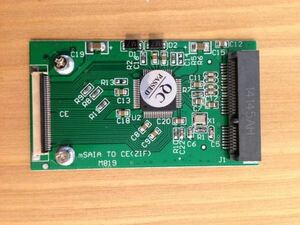 ◆◇ mSATA SSD→ZIF/CE変換アダプタ MSATA2ZIF ◇◆B