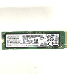 S60523150 SAMSUNG NVMe 256GB SSD 1点【中古動作品】