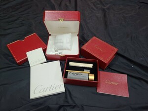 ■本物Cartier時計用BOX&未使用コマ付属品一式■カルティエ/タンク/箱.ボックス.BOX