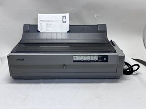 【 中古 】 136桁対応　ラウンド型ドットインパクトプリンタ　EPSON VP-1900N 　USB/パラレル/ネットワーク 　ドット抜け無