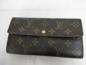 LOUIS VUITTON ルイヴィトン モノグラム ポルトフォイユ サラ M61734 長財布 レザー B2-A