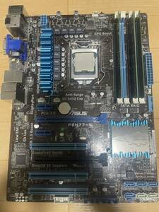 ASUS P8H77-V ATX マザーボード i7 3770 16GB メモリ セット バックパネル欠品　送料無料！