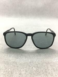 Ray-Ban◆サングラス/ティアドロップ/プラスチック/BLK/BLU/メンズ/STYLE D