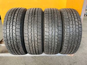 【5341】195/65R15 4本セット冬タイヤバリ山DUNLOP WINTERMAXX WM02【2021年】