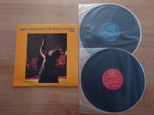 ★ブルース・スプリングスティーン Bruce Springsteen★The Boss In The East Vol. 2 ★2LPレコード★中古品★ジャケット経年傷み 