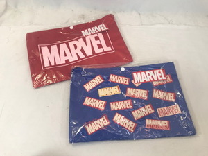 MARVEL マーベル　サコッシュ　ショルダーバッグ　赤・青　2点　セット　未使用