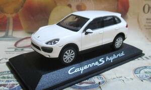 ☆激レア絶版*世界30台*Minichamps*1/43*Porsche Cayenne S Hybrid 2010 ホワイト*Porsche Consulting