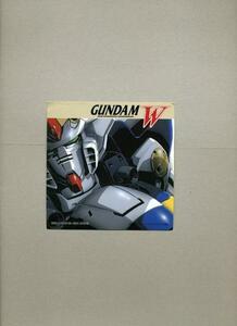 「新機動戦記ガンダムＷ」のCD内封特典非売品ステッカー