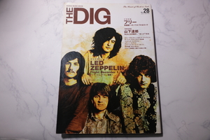 THE DIG/No.28/LED ZEPPELIN/山下達郎/シンコー・ミュージック/2002年/古本