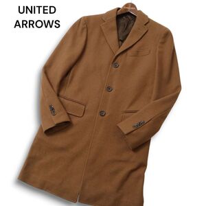 UNITED ARROWS ユナイテッドアローズ 秋冬 ウール100％★ チェスター コート Sz.42　メンズ　C4T10643_B#N