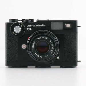 1円～ LEITZ minolta ライツミノルタ レンジファインダー CL / M-ROKKOR 40mm 1：2　【動作未確認品】