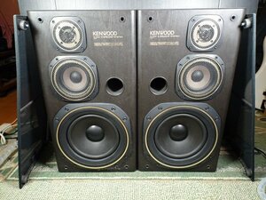 KENWOOD S-V33E　3Way ブックシェルフスピーカー　音出し確認O.K. 状態良品　現状品　