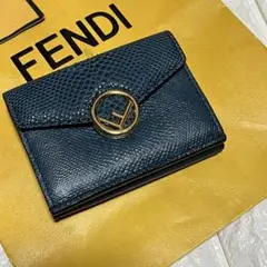 美品FENDI 3つ折り財布