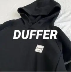 極美品！DUFFER BLACK LABEL スムースプルオーバーパーカー　M