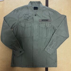 美中古 Sサイズ hysteric glamour ヒステリックグラマー シャツ