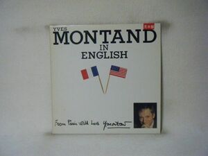 Yves Montand-Montand In English 28PP-49 PROMO