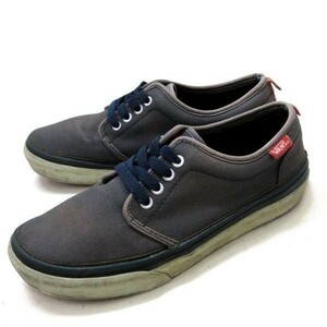 【24cm】バンズ/430×VANSチャッカCHUKA LOWコラボスニーカー紺