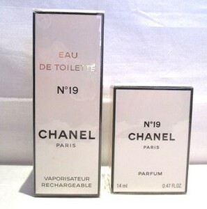 ★1円~CHANEL/シャネル　N°19　50ml　14ml　2点セット　未開封