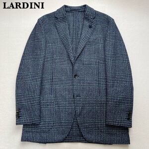 【未使用】LARDINI ラルディーニ ジャケット グレンチェック ネイビー