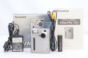 FUJI フジ FINEPIX 700 シルバー コンデジ デジタル コンパクト カメラ ※難有品 　　2406008Y