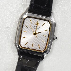 1円 可動品 腕時計 セイコー SEIKO クレドール 4J81-5020 クォーツ レディース SS 同梱不可