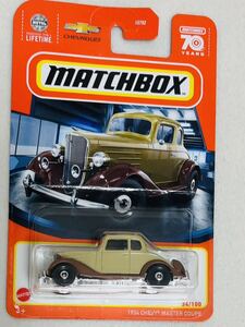 【新品未開封】MB 1934 CHEVY MASTER COUPE　 マッチボックス MATCHBOX 70TH