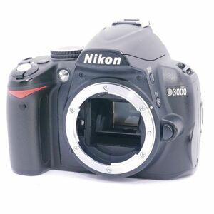 ☆ジャンク☆NIKON D3000 ボディ ニコン 通電OK シャッター不可☆F684